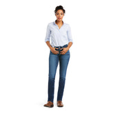 Ariat Women's R.E.A.L. Perfect Rise Abby Straight Jean 10036814 Mckenzie full