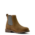 Ariat Men's Wexford Waterproof Chelsea Boot in brown leather - Front