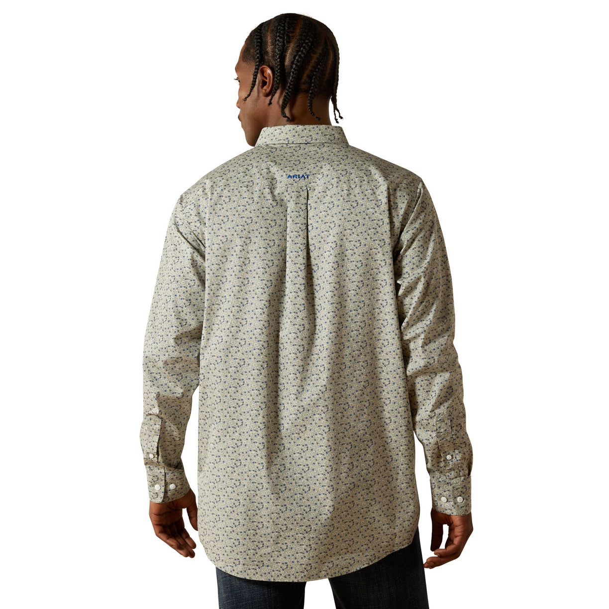 Wrinkle Free Cade Fitted Shirt