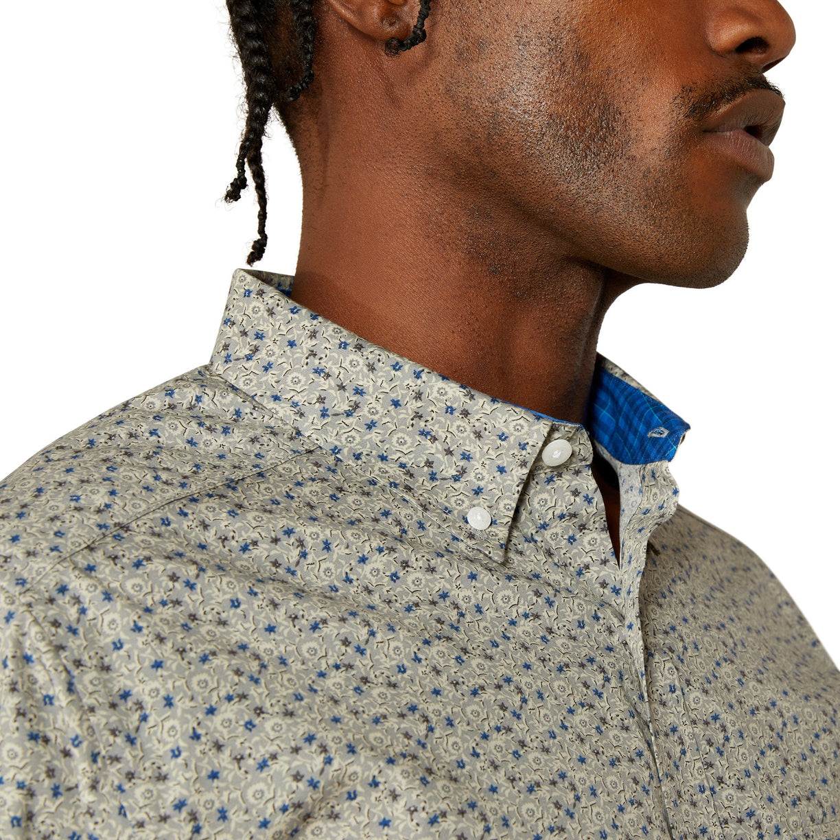 Wrinkle Free Cade Fitted Shirt