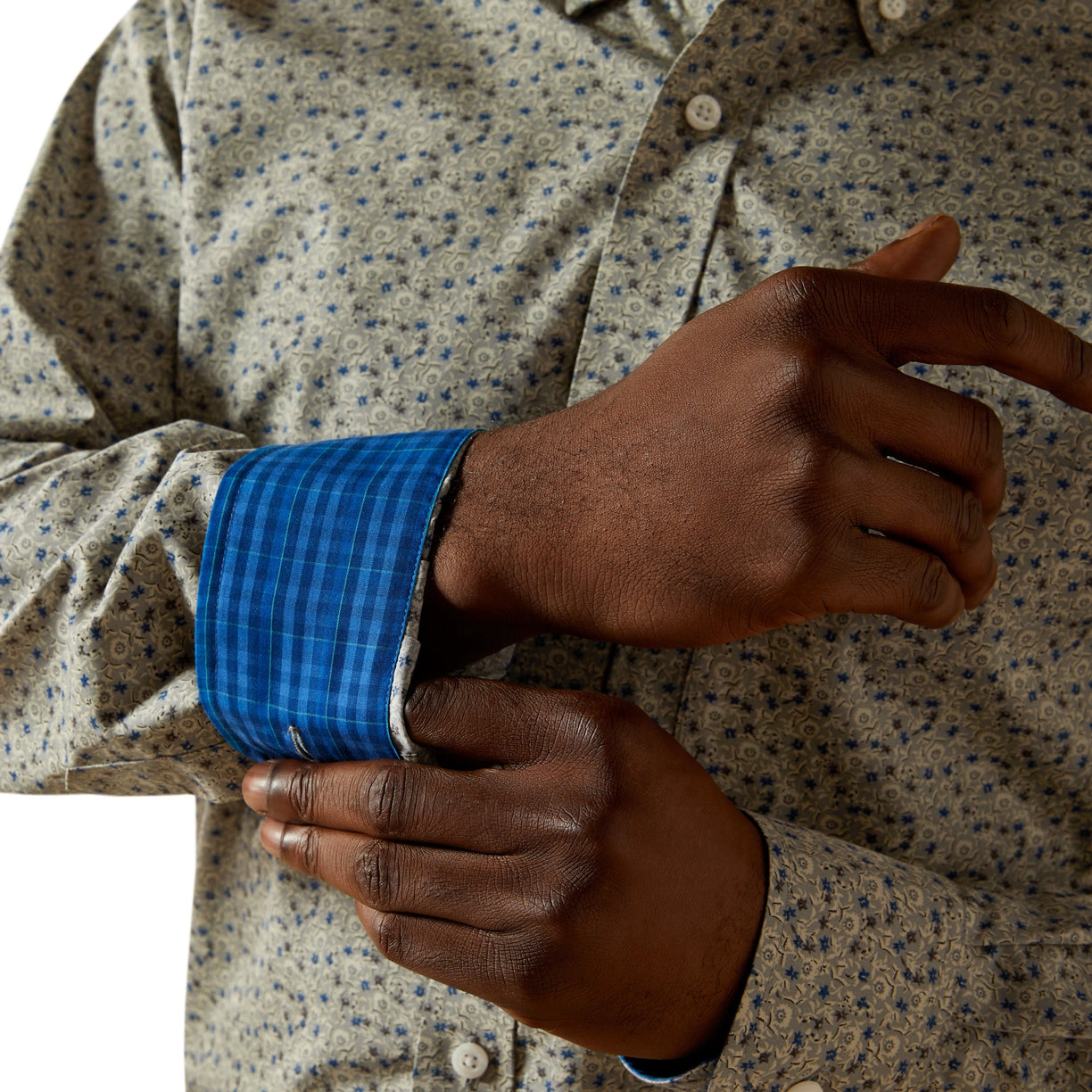 Wrinkle Free Cade Fitted Shirt