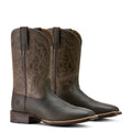 Ariat Men's Ryden Ultra Cowboy Boot in smoky brown leather - Pair