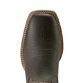 Ariat Men's Ryden Ultra Cowboy Boot in smoky brown leather - Toe