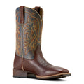Ariat Men's Ryden Ultra Cowboy Boot in dark brown leather - Angle