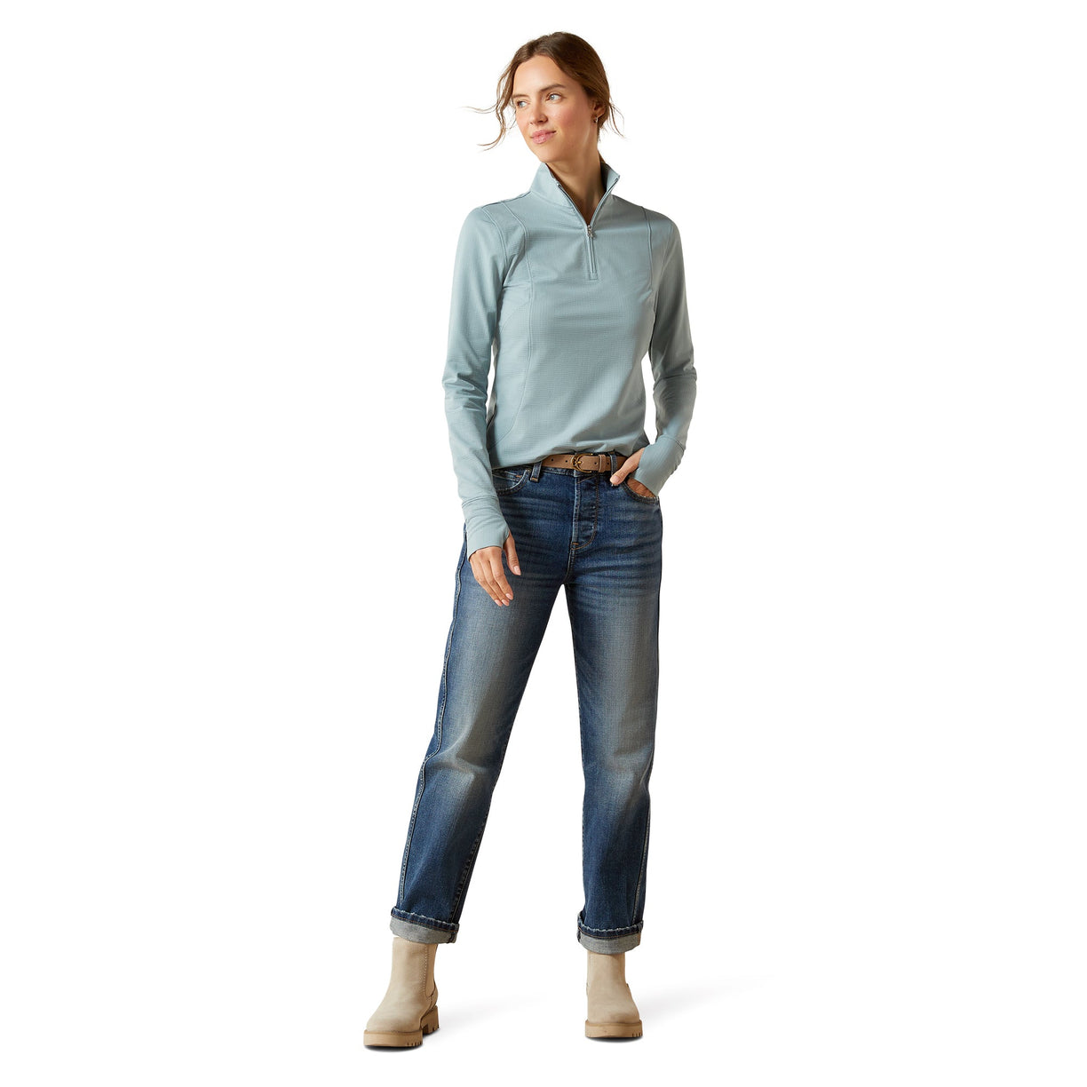 Gridwork 2.0 1/4 Zip Baselayer