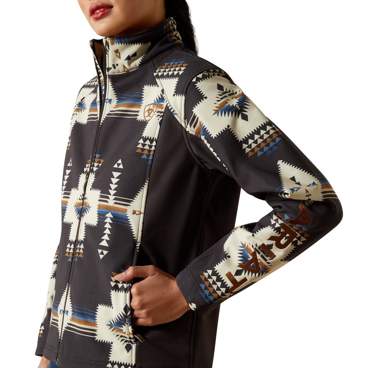 Ariat Logo Softshell Print Jacket