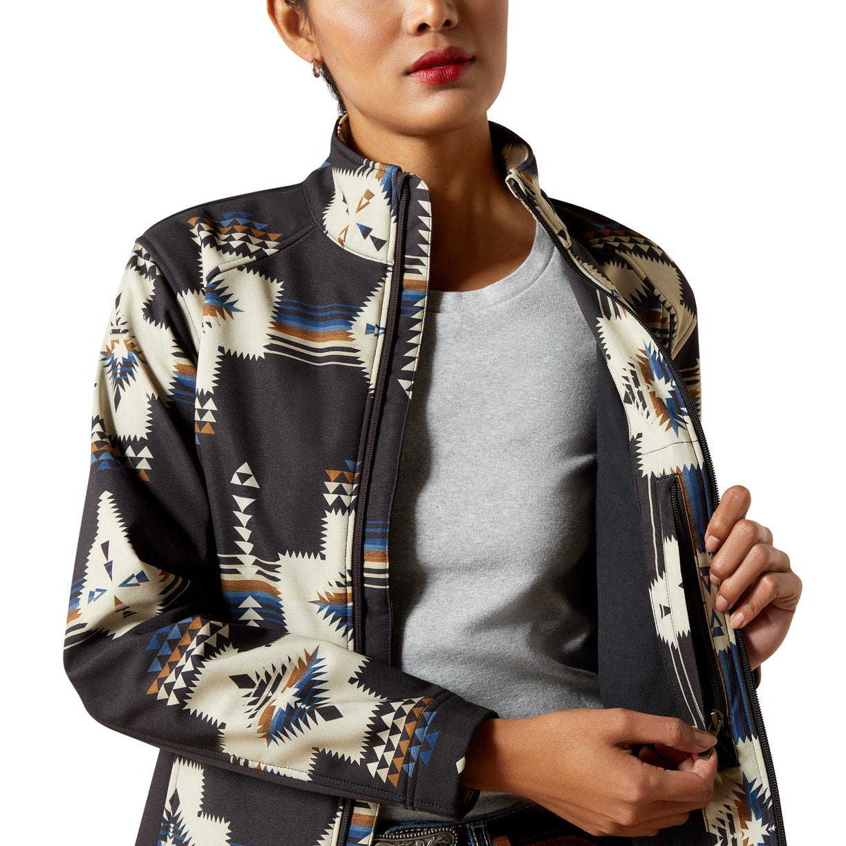Ariat Logo Softshell Print Jacket