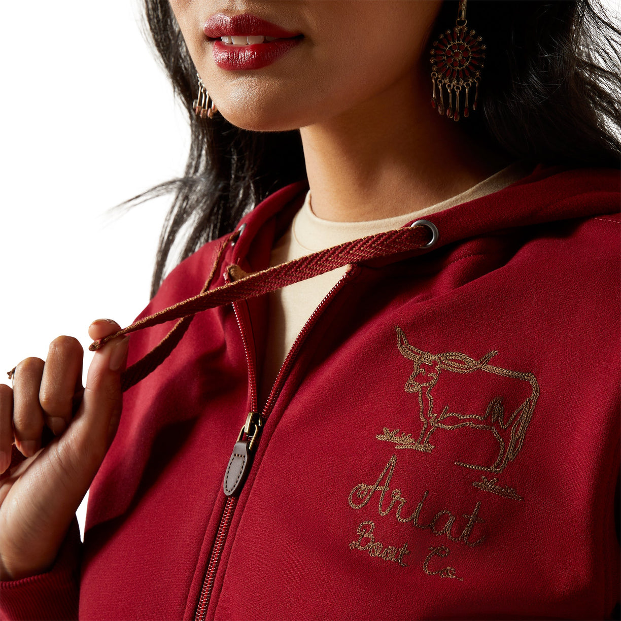 Stitched Full Zip Hoodie