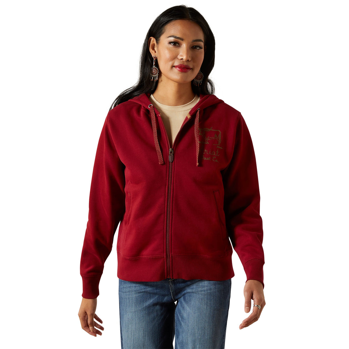 Stitched Full Zip Hoodie