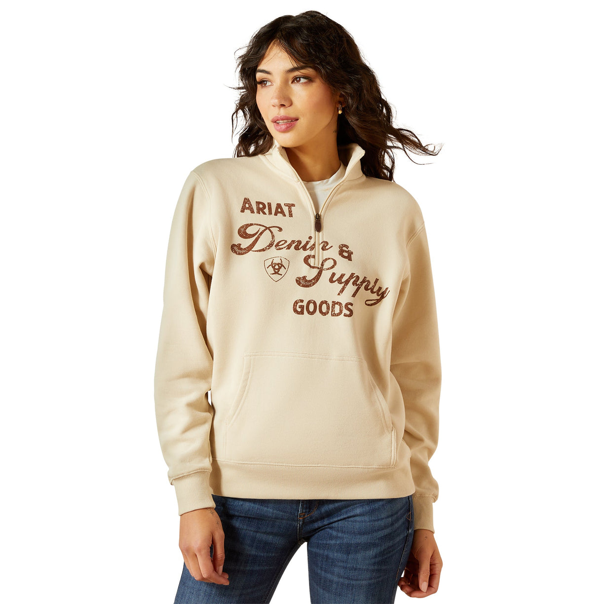 Denim & Supply 1/2 Zip Sweatshirt