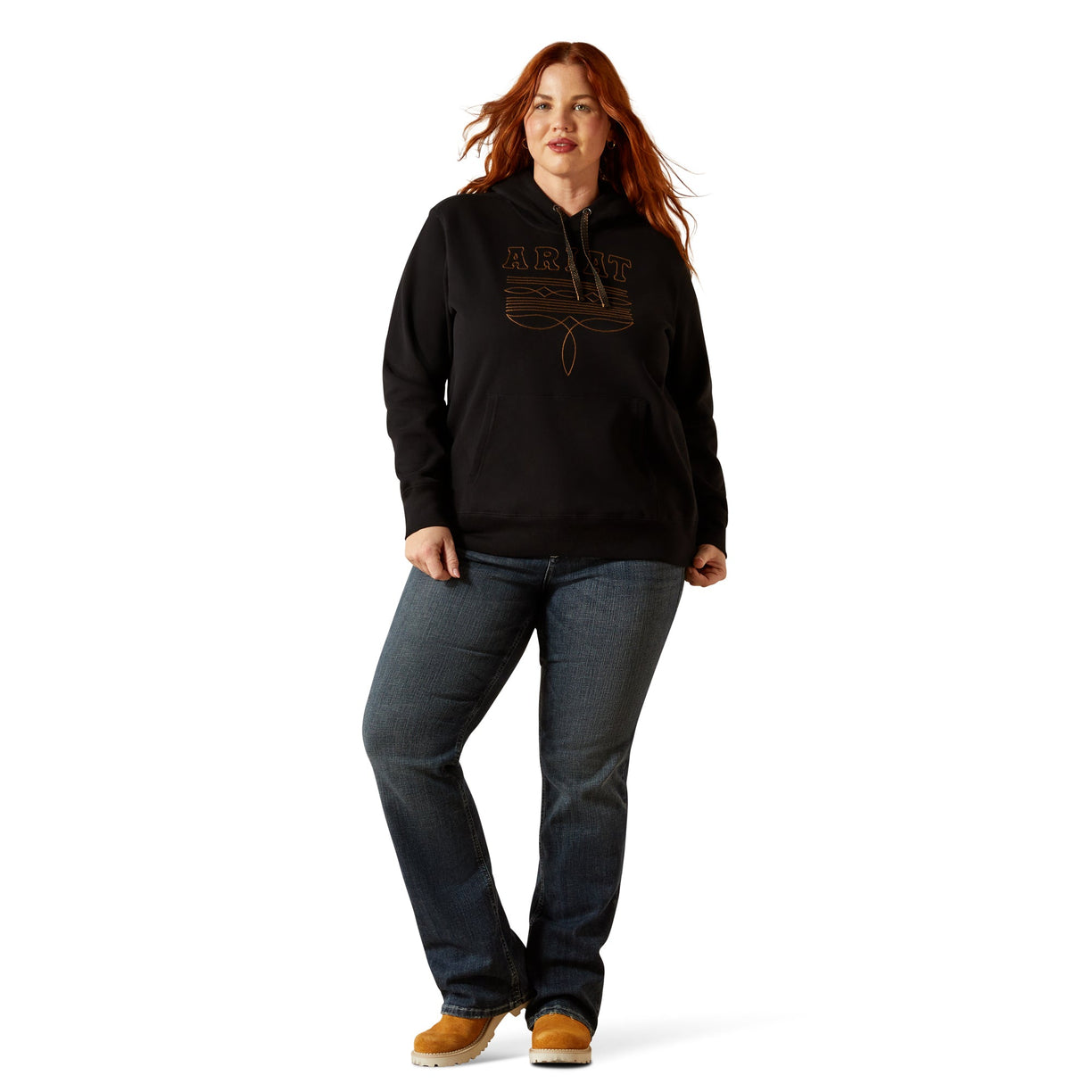 Booted Logo Hoodie