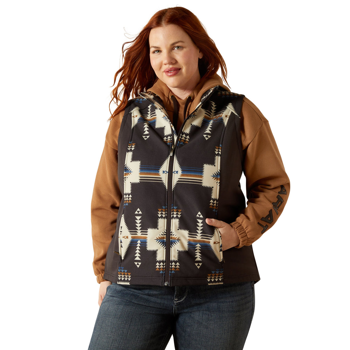 Ariat Logo Softshell Print Vest