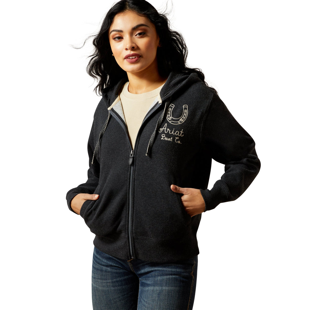 Stitched Full Zip Hoodie