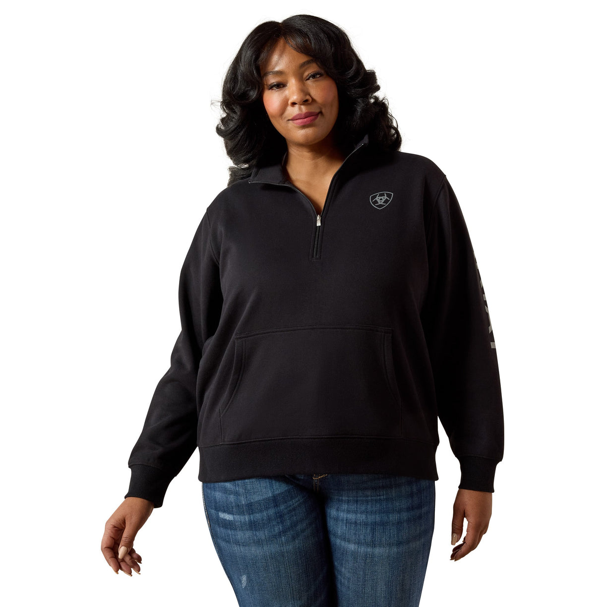 Foundation Logo 1/2 Zip Sweatshirt