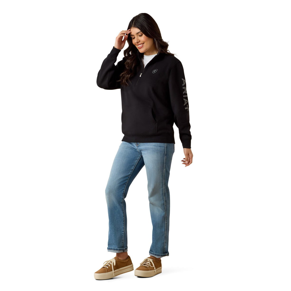 Foundation Logo 1/2 Zip Sweatshirt