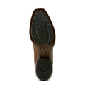 Ariat Women's Beaumont Western Boot in brown leather with gilded tiger print - Sole