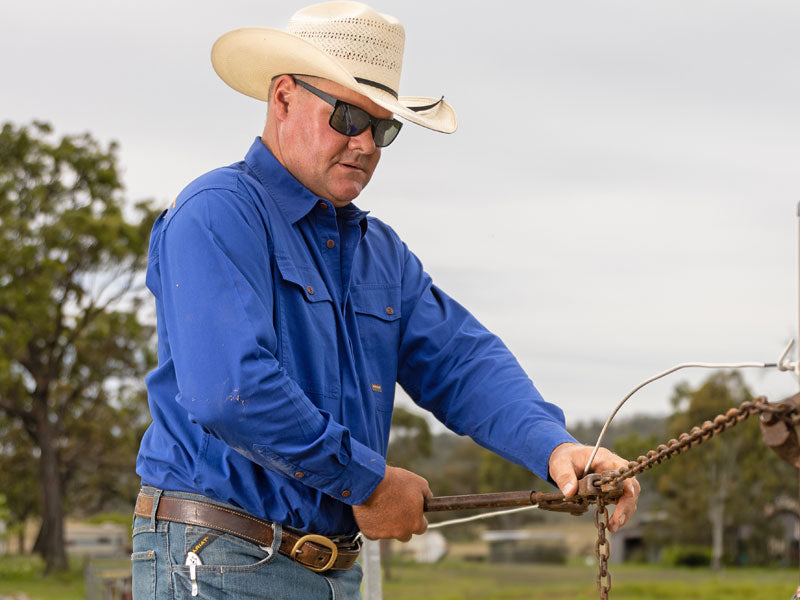 Buy 2 Men's Rebar Workshirts - Get a FREE Kids' Rebar Workshirt.