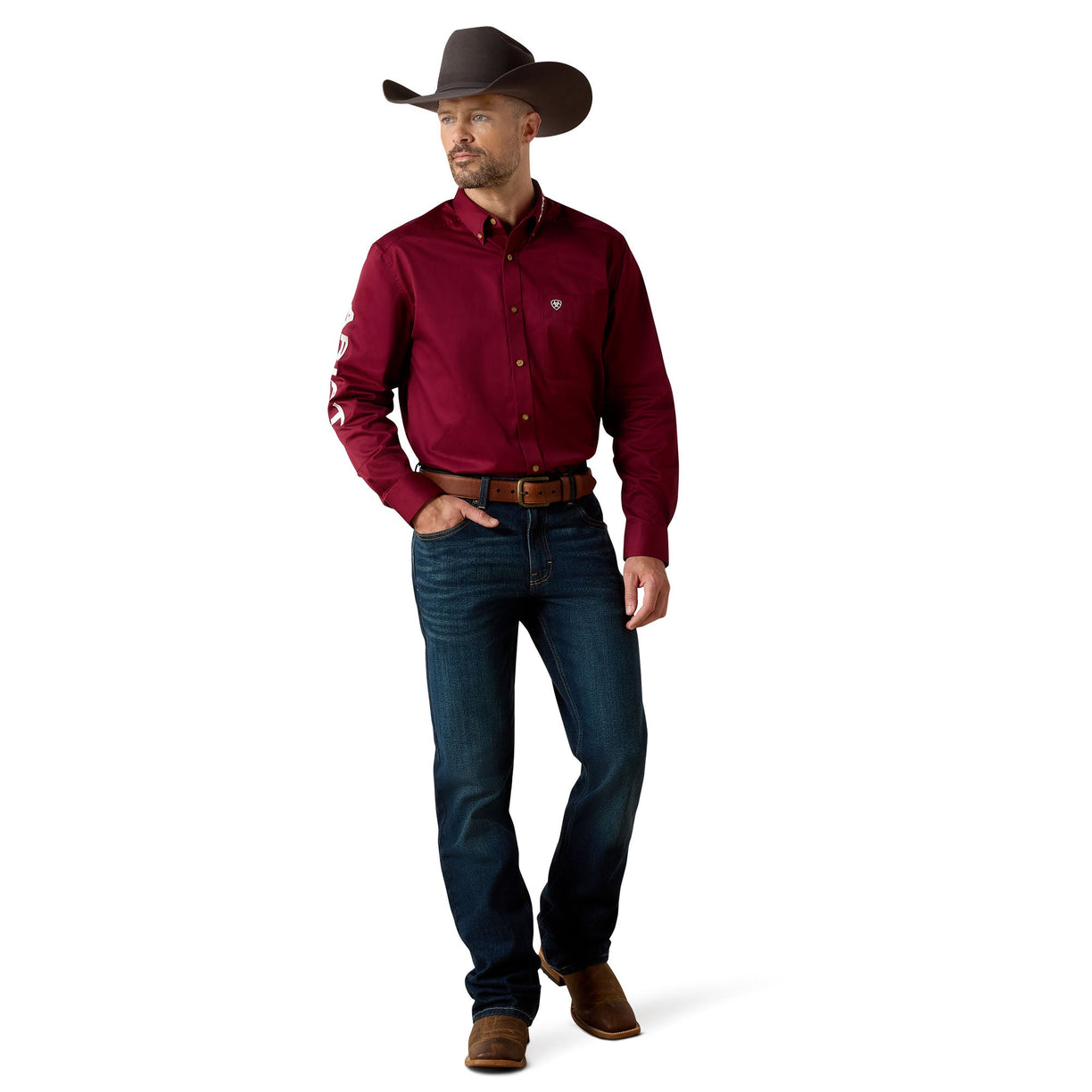 Team Logo Twill Classic Fit Shirt
