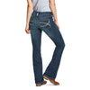 Women's R.E.A.L. Mid Rise Arrow Fit Stretch Shayla Boot Cut 10030259 Ariat back
