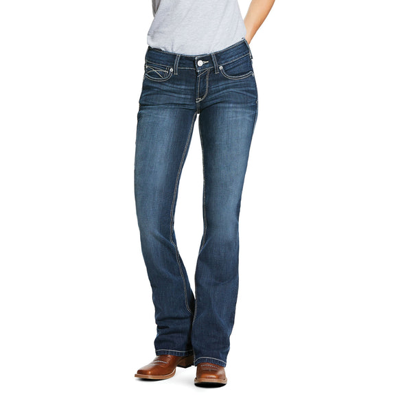 Women's R.E.A.L. Mid Rise Arrow Fit Stretch Shayla Boot Cut 10030259 Ariat