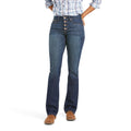 Women's R.E.A.L HR KIRSTIN Straight Jeans in Pacific 10034664 Ariat
