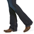 Women's R.E.A.L. Mid Rise Arrow Fit Jocelyn Boot Cut Jeans in Nashville 10036087 Ariat leg