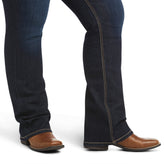 Women's R.E.A.L. Mid Rise Arrow Fit Jocelyn Boot Cut Jeans in Nashville 10036087 Ariat plus leg