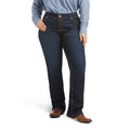 Women's R.E.A.L. Mid Rise Arrow Fit Jocelyn Boot Cut Jeans in Nashville 10036087 Ariat plus