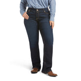Women's R.E.A.L. Mid Rise Arrow Fit Jocelyn Boot Cut Jeans in Nashville 10036087 Ariat plus