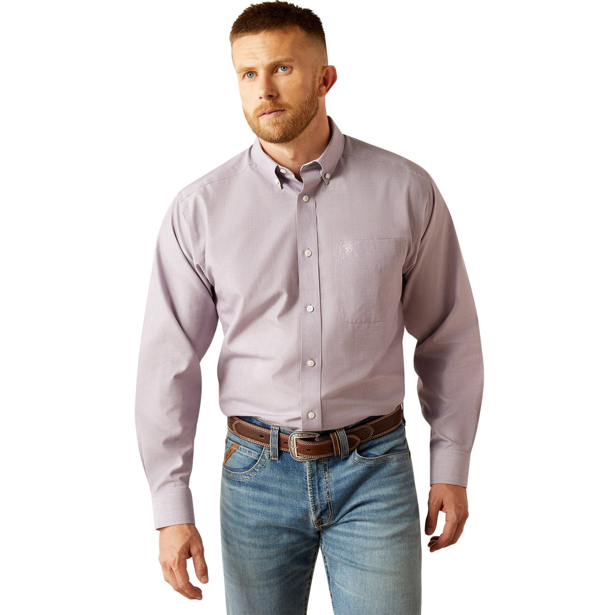 Wrinkle Free Solid Classic Fit Shirt