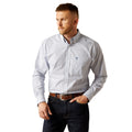 Ariat Wrinkle Free Danny Classic Fit Shirt - Blue - front