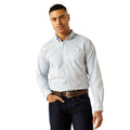 Ariat Wrinkle Free Dezmond Fitted Shirt - Peach - front