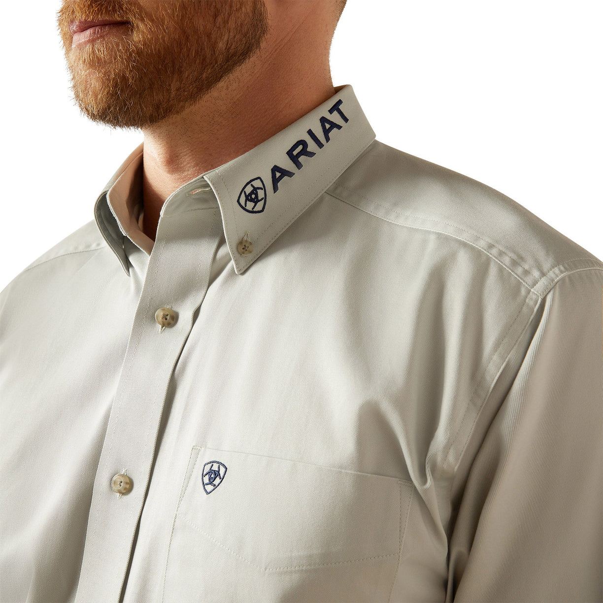 Team Logo Twill Classic Fit Shirt