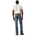 Ariat Men's M5 Straight Leg Forrest Straight Leg Jeans in blue denim - Back