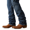Ariat Men's M2 Traditional Relaxed Camilo Boot Cut Jeans in dark blue denim - Detail