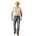 Ariat Men's M2 Traditional Relaxed Bennet Boot Cut Jeans in blue denim - Full