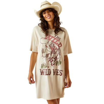 Wild Cowgirl Tee Dress
