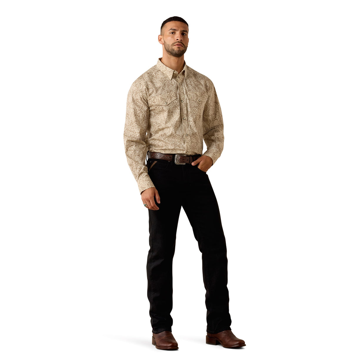 Trevon Classic Fit Snap Shirt