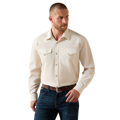 Wrinkle Free Pinpoint Oxford Classic Fit Snap Shirt