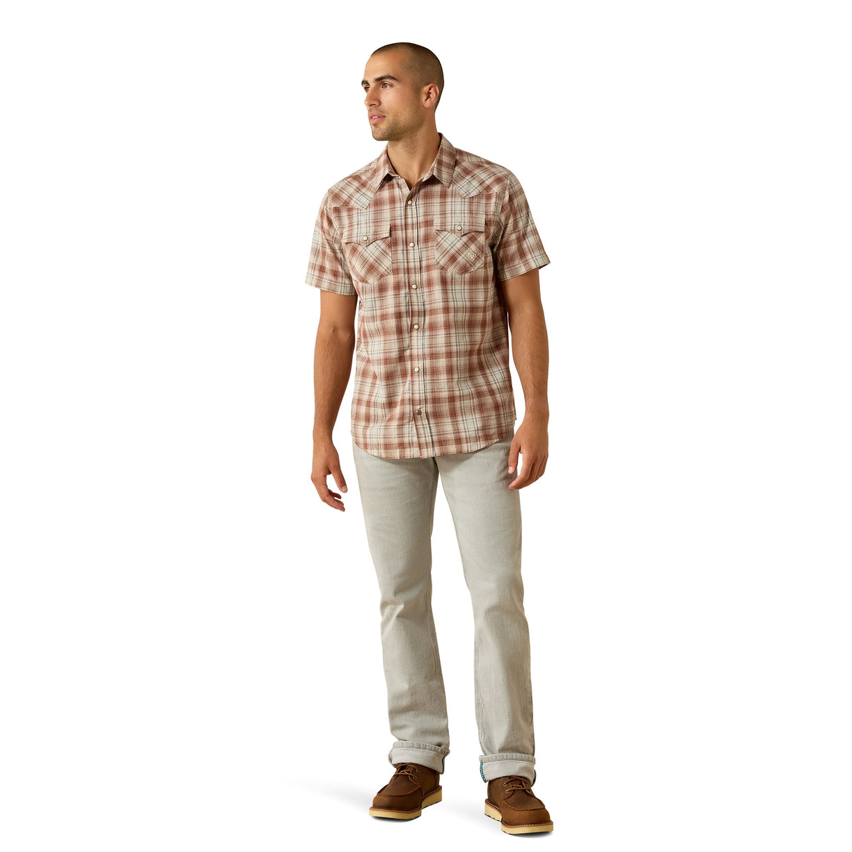 Retro Hilliard Fitted Snap Shirt