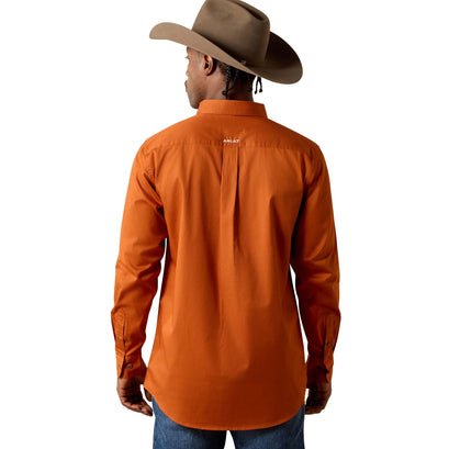 Team Logo Lightweight Twill Fitted Shirt