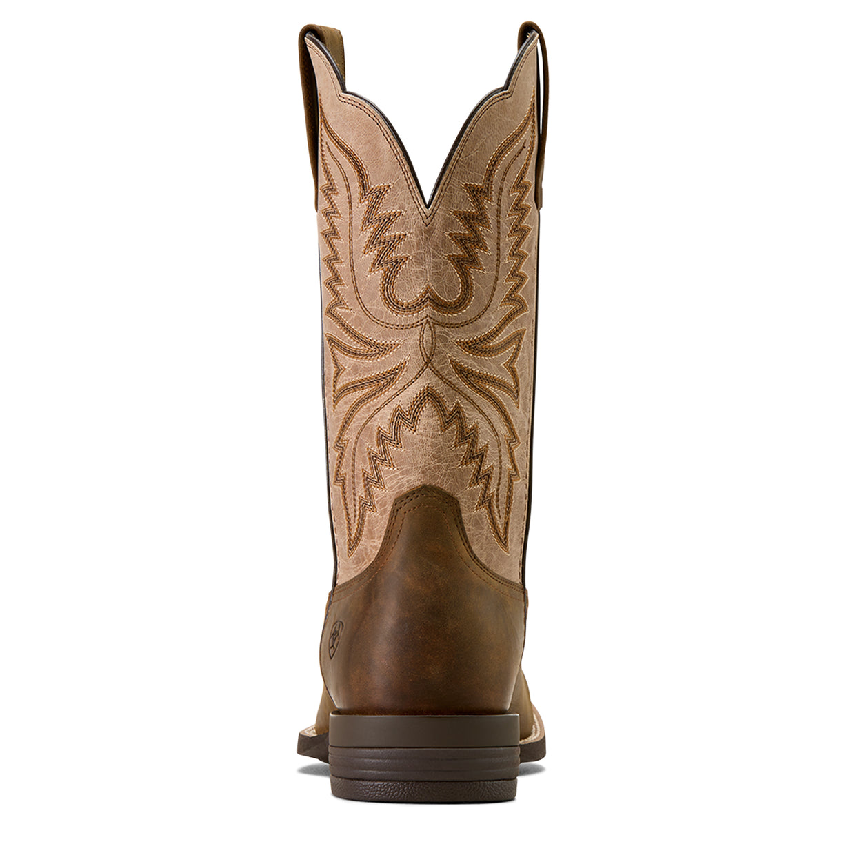 Brush Creek Wide Square Toe Cowboy Boot