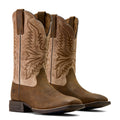 Brush Creek Wide Square Toe Cowboy Boot