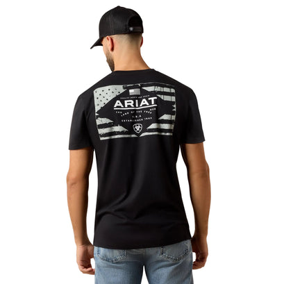 Lockup Flag Painted Tee