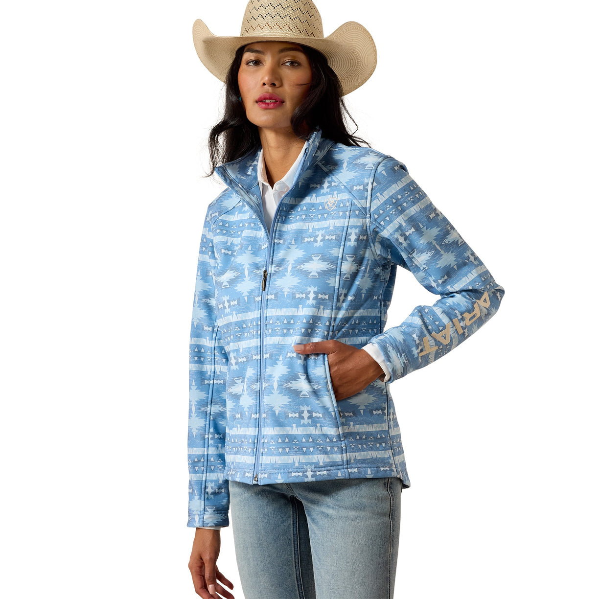 Ariat Logo Softshell Print Jacket