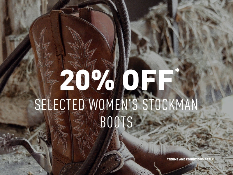 Save 20% off Women's Stockman