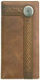 Ariat Wallet Rodeo Accent overlay Tan WLT1102A