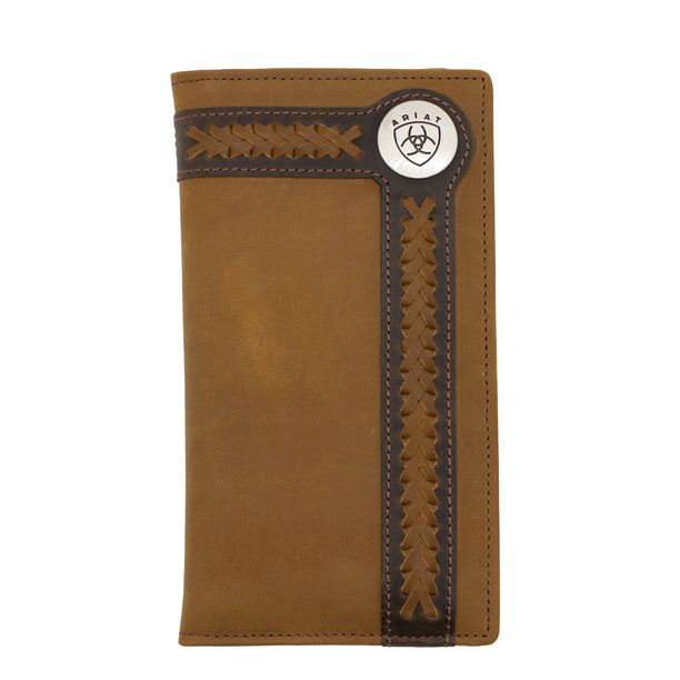 Ariat Wallet Rodeo Accent overlay Tan WLT1102A