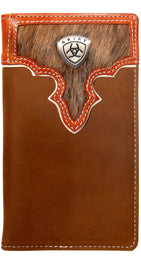 Ariat Wallet Rodeo Two Toned Hair On Brown WLT1108A