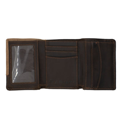 Tri-Fold Wallet - Two Toned